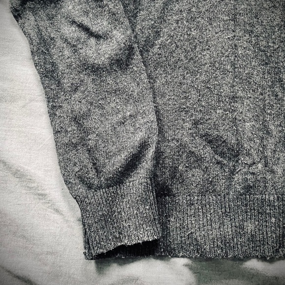 Banana Republic, Charcoal Grey, Wool Sweater - Picture 3 of 3